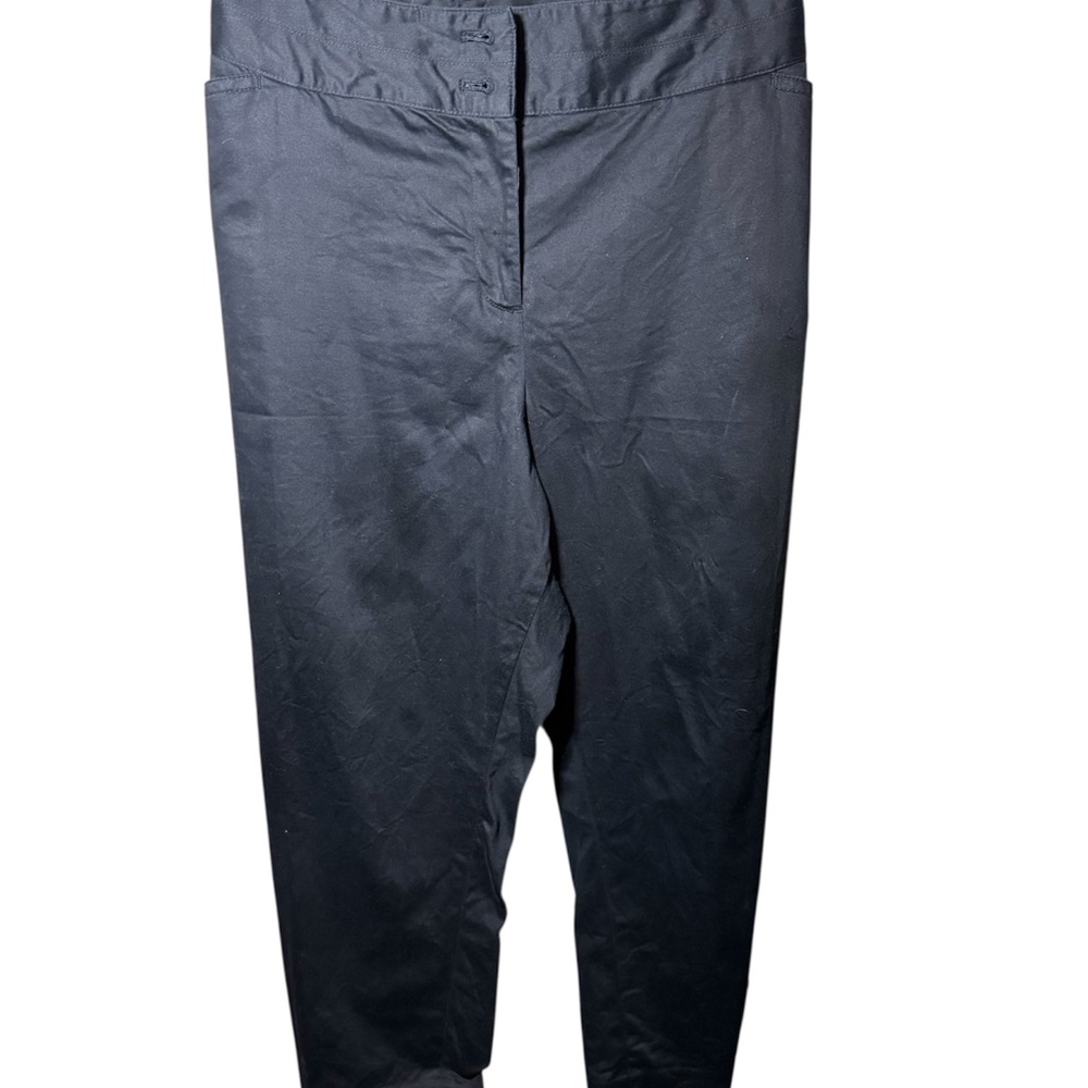 Lane Bryant Black Stretch Capri Slacks – Size 20
